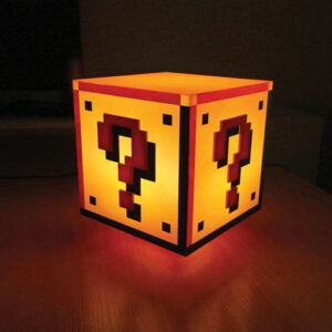 LAMPARA CUBO INTERROGANTE SUPER MARIO BROS