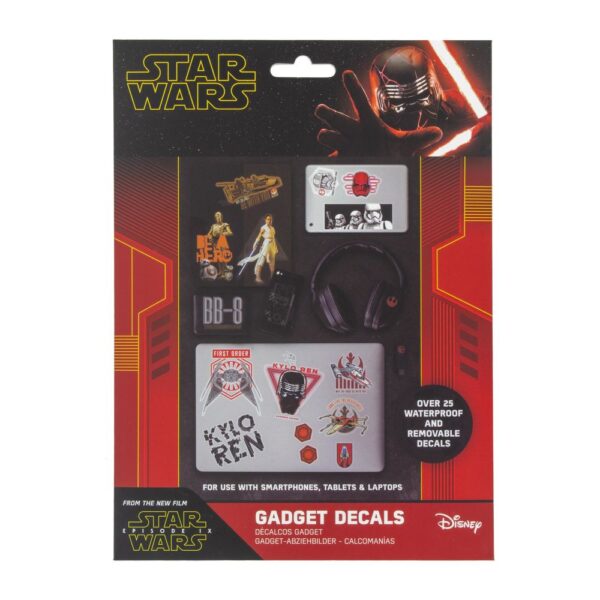 JUEGO VINILOS DECORATIVOS STAR WARS EPISODIO IX