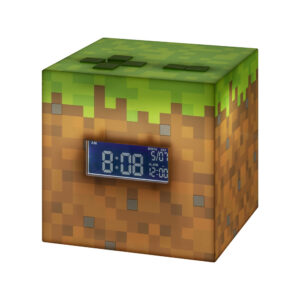 DESPERTADOR RELOJ MINECRAFT / MUSICA OFICIAL DEL JUEGO / PILAS O USB