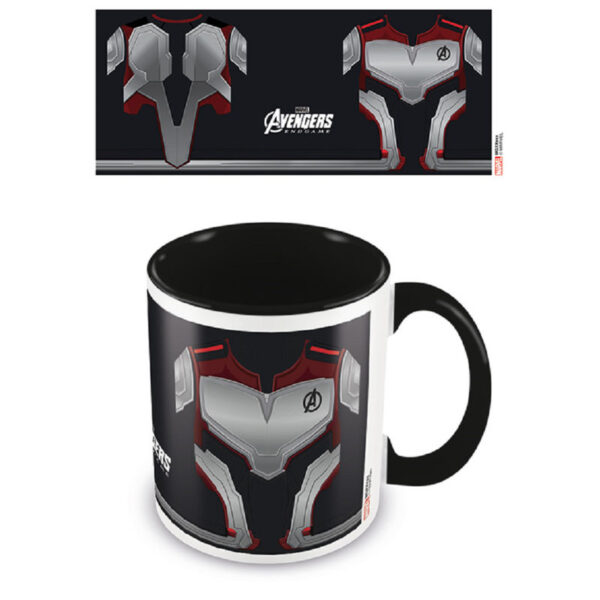 TAZA DESAYUNO MARVEL VENGADORES ENDGAME QUANTUM REAL / 315 ml