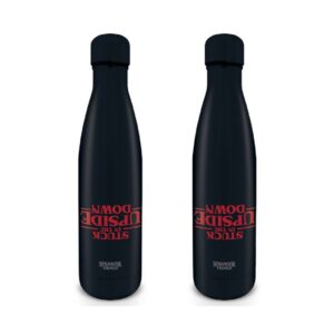 BOTELLA METALICA STRANGER THINGS ATRAPADO EN EL MUNDO AL REVES / 500ml