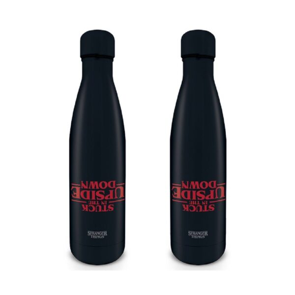 BOTELLA METALICA STRANGER THINGS ATRAPADO EN EL MUNDO AL REVES / 500ml