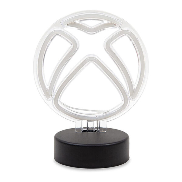 LAMPARA DE MESA LOGO XBOX NEON BLANCO / 22.80 cm / NO INCLUYE PILAS AAA