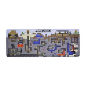 ALFOMBRILLA XL SOBREMESA MINECRAFT WORLD 30 X 80 cm