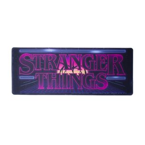 ALFOMBRILLA XL SOBREMESA STRANGER THINGS LOGO ARCADE 30 X 80 cm