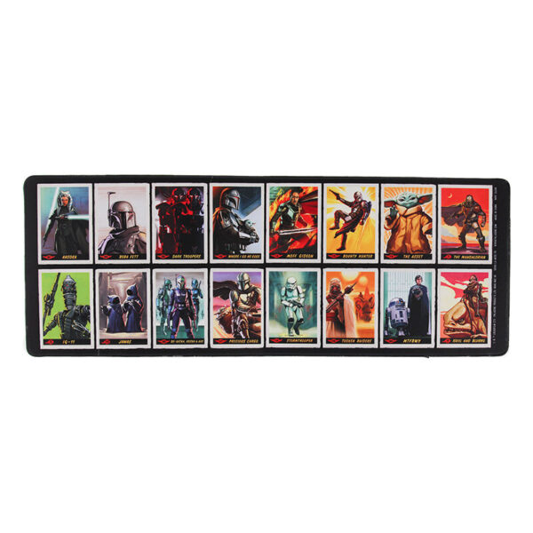 ALFOMBRILLA XL SOBREMESA STAR WARS THE MANDALORIAN PERSONAJES 30 X 80 cm