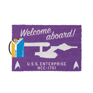 FELPUDO STAR TRECK WELCOME ABOARD! / 40X60
