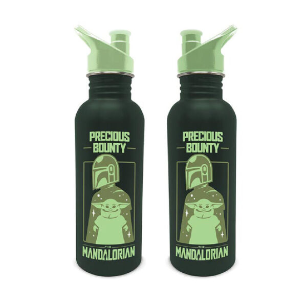 BOTELLA CANTIMPLORA METALICA STAR WARS THE MANDALORIAN PRECIOUS BOUNTY / 700ml
