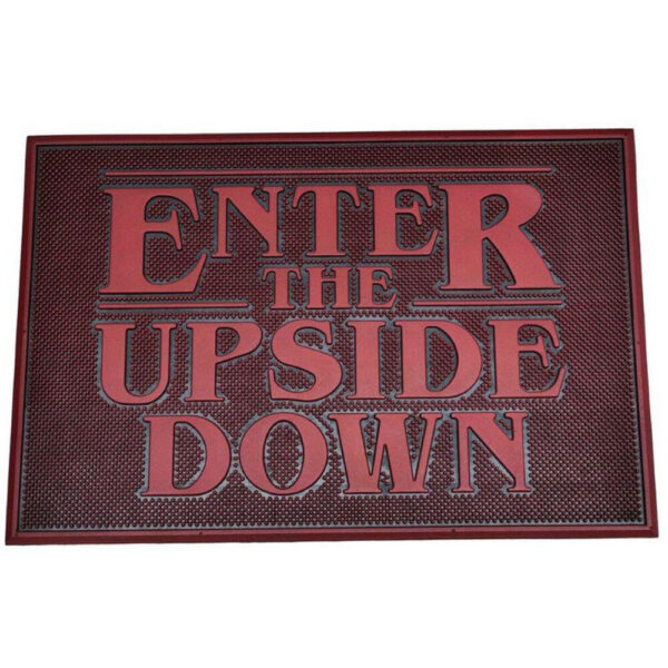FELPUDO CAUCHO STRANGER THINGS (UPSIDE DOWN) / 40X60 cm