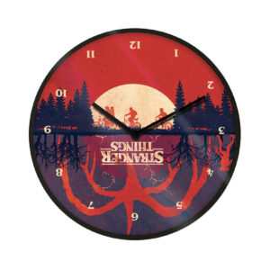 RELOJ PARED STRANGER THINGS UPSIDE DOWN / 25 cm