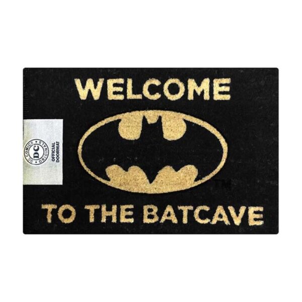 FELPUDO WELCOME BAT CAVE BATMAN CD COMICS / 40X60 cm