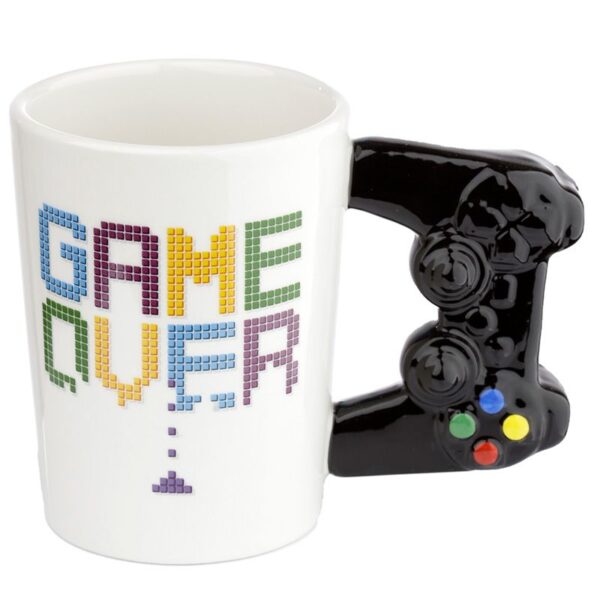 TAZA DESAYUNO MANDO VIDEOJUEGOS GAME OVER / 400 ml