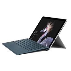 TABLET REACONDICIONADO MICROSOFT SURFACE PRO 5 TOUCH - CON TECLADO / I7 7660U 2.5 Ghz / 16 GB / 512 GB SSD / 12.3" 2736X1824 TACTIL / IRIS PLUS 640 1.5GB / WIFI / BLUETOOTH 4.0 / USB 3.0 / MICROSD / W10 PRO 64b (GARANTIA 12 MESES/ 15 DIAS BATERIA)