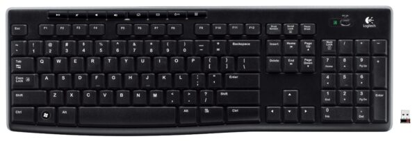 TECLADO LOGITECH K270 INALAMBRICO BLACK 920-003746