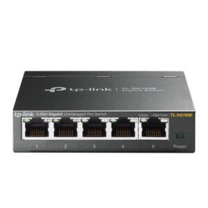 SWITCH TP-LINK EASY SMART METALICO 5 PUERTOS / 10/10/1000 TL-SG105E