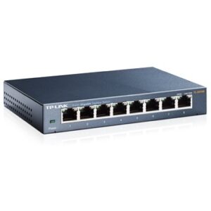 SWITCH TP-LINK METALICO 8 PUERTOS 10/10/1000 TL-SG108