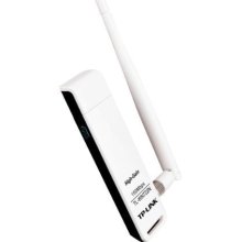 ADAPTADOR USB WIRELESS TP-LINK TL-WN722N 150MBps CON ANTENA