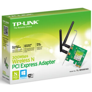 TARJETA RED PCI-E TP-LINK TL-WN881ND WIRELESS N300