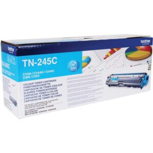 TONER BROTHER CYAN HL3140CW / HL3150CDW / HL3170CDW / DCP-9020CDW / MFC-9140CDN / MFC-9330CDW (2.200 PAG) (TN245C)
