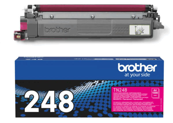 TONER BROTHER MAGENTA HL-L8230CDW / L8240CDW / L3220CW / L3240CDW / DCP-L3520CDW / L3560CDW / MFC-L3760CDW / L8340CDW / L3740CDW / L8390CDW / (1.000 PAG.) (TN248M)
