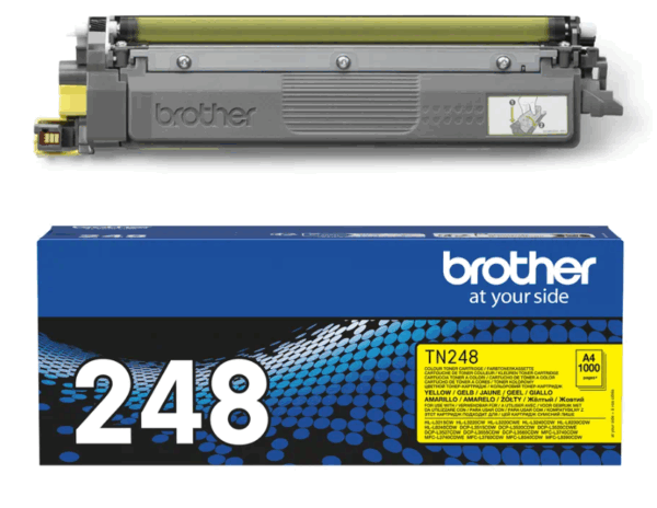 TONER BROTHER AMARILLO HL-L8230CDW / L8240CDW / L3220CW / L3240CDW / DCP-L3520CDW / L3560CDW / MFC-L3760CDW / L8340CDW / L3740CDW / L8390CDW / (1.000 PAG.) (TN248Y)