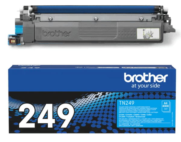 TONER BROTHER EXTRA CAPACIDAD CYAN HL-L8230CDW / L8240CDW / MFC-L8340CDW / L8390CDW / (4.000 PAG.) (TN249C)
