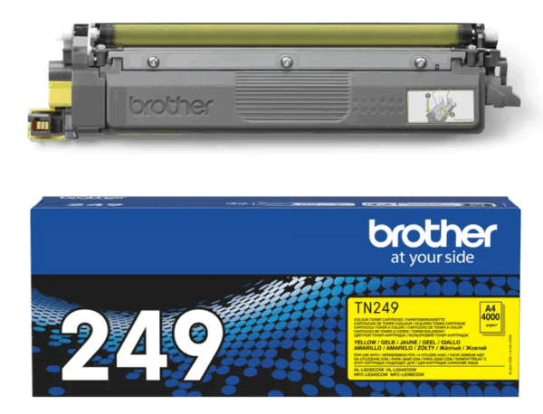 TONER BROTHER EXTRA CAPACIDAD AMARILLO HL-L8230CDW / L8240CDW / MFC-L8340CDW / L8390CDW / (4.000 PAG.) (TN249Y)