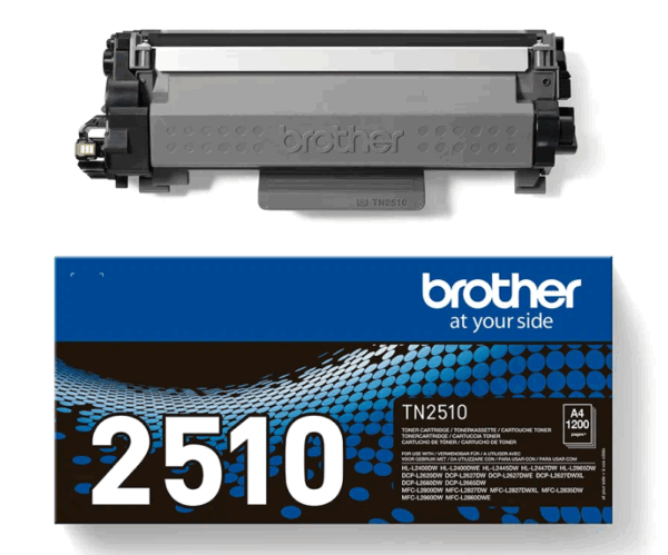 TONER BROTHER NEGRO HL-L2400DW / L2445DW / DCP-L2620DW / L2627DWXL / L2660DW / MFC-L2800DW / L2827DWXL / L2860DW / (1.200 PAG.) (TN2510)