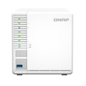 CAJA QNAP TS-364 NAS / 3 BAHIAS / 2.5" - 3.5" INTERCAMBIO EN CALIENTE / RANURAS EXP. M.2 2280 / 8 GB RAM / 1X 2.5 GIGABIT / (SIN DISCO DURO) / 2XUSB 2.0 / USB 3.2 / HDMI / TS-364-8G