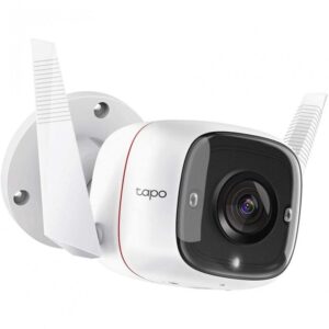 CAMARA VIGILANCIA TP-LINK TAPO C310 FULL HD EXTERIOR IP66 / 3MP 2304X1296 / WIFI Y ETHERNET / ALTAVOZ-MICROFONO / VISION NOCTURNA 30 METROS / MICROSD HASTA 128GB / CONTROL ALEXA Y GOOGLE