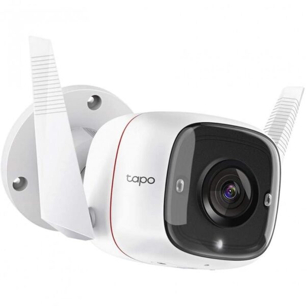 CAMARA VIGILANCIA TP-LINK TAPO C310 FULL HD EXTERIOR IP66 / 3MP 2304X1296 / WIFI Y ETHERNET / ALTAVOZ-MICROFONO / VISION NOCTURNA 30 METROS / MICROSD HASTA 128GB / CONTROL ALEXA Y GOOGLE