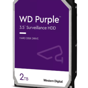 DISCO DURO 2.0 TB WESTERN DIGITAL PURPLE 3.5 SATA 6GB/S P/N: WD23PURZ
