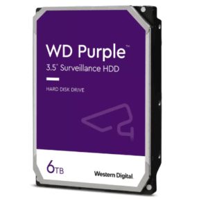 DISCO DURO 6.0 TB WD PURPLE 3.5 SATA 6GB/S 256MB P/N: WD64PURZ