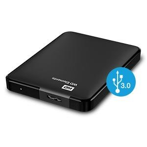 DISCO DURO EXTERNO WESTERN DIGITAL ELEMENTS 2.5" 2 TB. / USB 3.0
