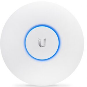 PUNTO DE ACCESO UBIQUITI UAP PRO / 2.4 - 5 Ghz / WIFI ESCALABLE / 1300 Mbps / POE / KIT MONTAJE PARED-TECHO / P/N: UAP-AC-PRO