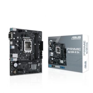 PLACA BASE ASUS H610M-R D4 1700 / 2XDDR4 / HDMI - DVI-D / 90MB1B40-M0ECY0