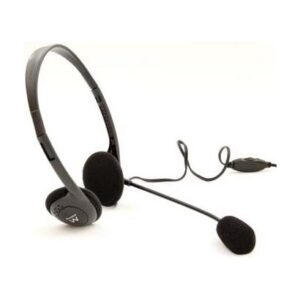 AURICULAR + MICROFONO EWENT EW3563 / ESTEREO / 2xJACK 3.5mm