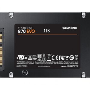 DISCO DURO SSD 1.0 TB. SAMSUNG 870 EVO 2,5" SATA / MZ-77E1T0B/EU