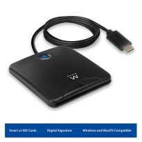 LECTOR TARJETAS INTELIGENTE EWENT DNI USB TIPO-C  EW1055