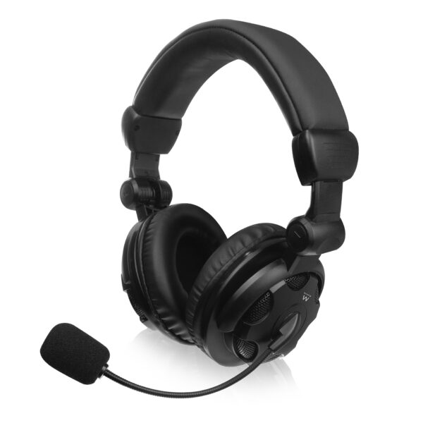 AURICULAR C/MICROFONO EWENT PLEGABLE / JACK 3.5mm /  EW3564