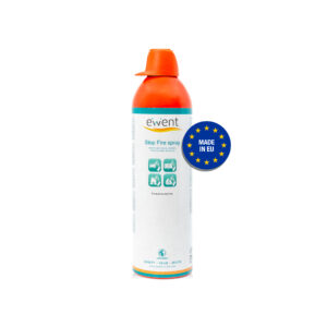BOTE SPRAY EXTINTOR FUEGO EWENT / CERTIFICADOS A - B- C- E / 100% AMIGABLE CON EL OZONO / EW5621