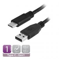CABLE EWENT USB 3.0 TIPO C - USB A M-M 1.0 M / EW9649 - EC1042