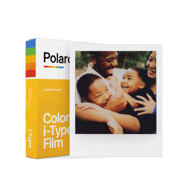 COLOR FILM POLAROID I-TYPE  / 8 UNID. / COMPATIBLE CON ONESTEP 2 - ONESTEP+ - POLAROID NOW - LAB /