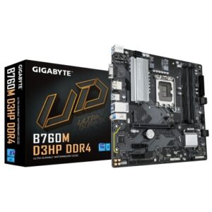 PLACA BASE GIGABYTE B760M D3HP DDR4 MICRO ATX / 1700 / 4XDDR4 / 2XDP - HDMI - VGA / B760M D3HP DDR4