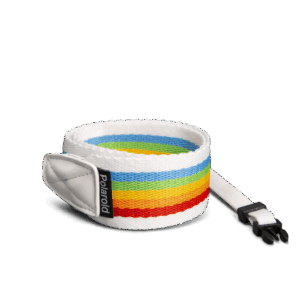 CORREA PLANA CAMARA POLAROID RAINBOW GRIS / COMPATIBLE NOW+ - NOW - ONESTEP+ - ONESTEP 2 /