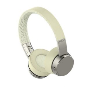 AURICULARES C/MICROFONO LENOVO YOGA BLUETOOTH / ALAMBRICOS / 800 mAh / COLOR CREMA / GXD0U47643