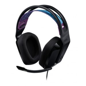 AURICULARES C/MICROFONO LOGITECH G335 GAMING NEGRO / JACK 3.5mm / 981-000978