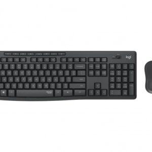 TECLADO + RATON LOGITECH MK295 SILENT TOUCH WIRELESS NEGRO / 920-009798
