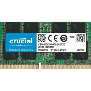 MEMORIA PORTATIL CRUCIAL 8 GB DDR4 3200 MHZ SODIMM / CT8G4SFRA32A