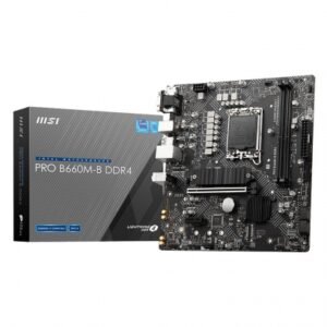 PLACA BASE MSI PRO B660M-B 1700 / 2XDDR4 / HDMI-VGA / 911-7D45-003